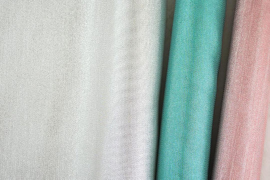 Metallisches Glänzendes Stoffband Beige 5 m Beige