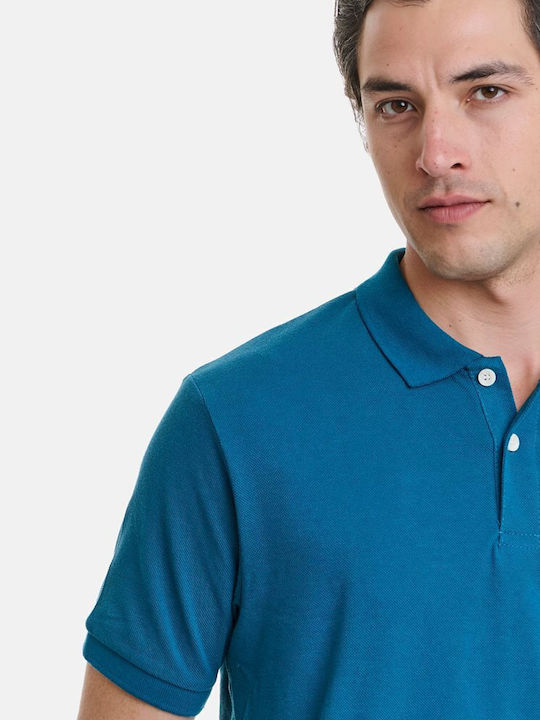 Polo Μπλούζα Κοντομάνικη Πετρόλ