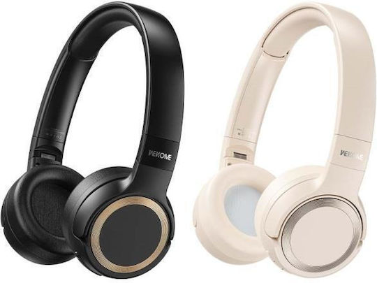 WK WM-12 Wireless / Wired On Ear Headphones with 4 hours of Operation Black