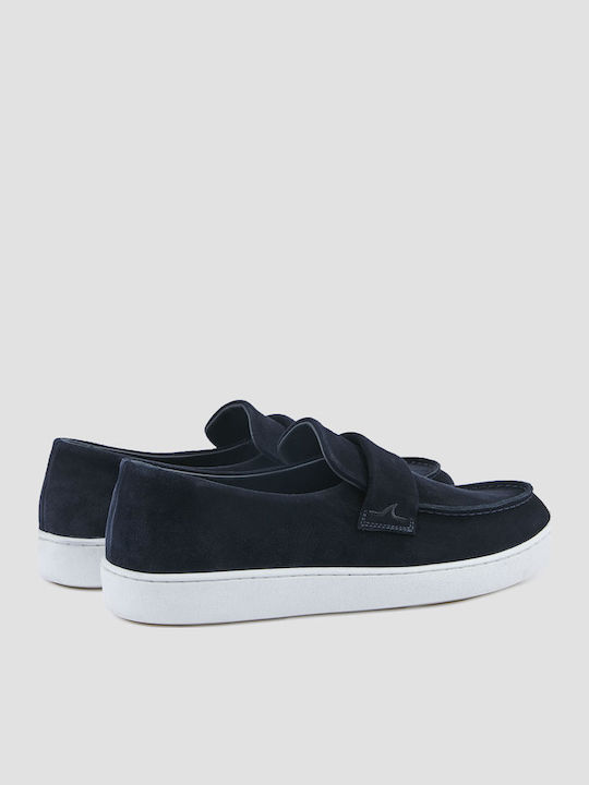 Men's Suede Loafers Blue