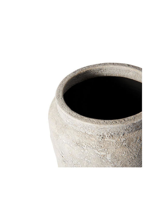 Muubs Decorative Vase Gray 28x28x28cm