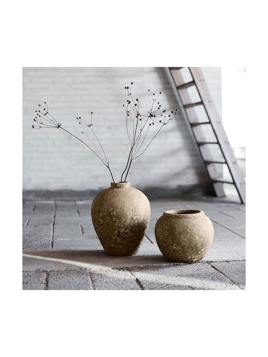 Muubs Decorative Vase Beige 29x29x25cm