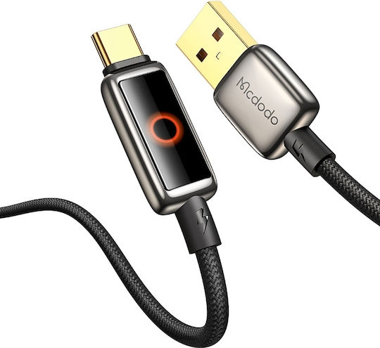 Mcdodo Ca-6650 USB 2.0 Kabel USB-C männlich - USB-A 100W Schwarz 1.2m