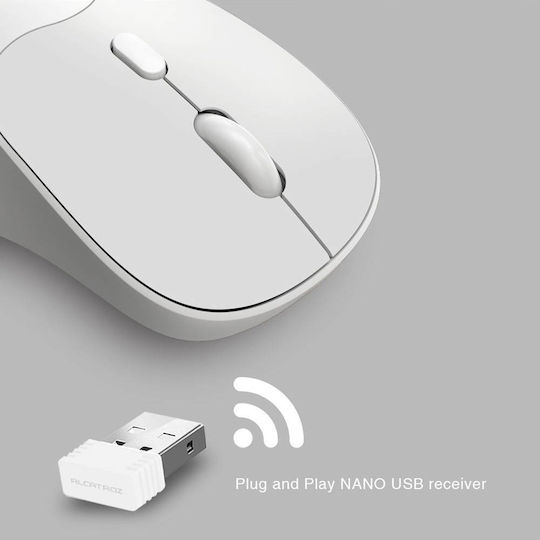 Alcatroz Airmouse Duo 6R Ασύρματο Bluetooth Ποντίκι Cloud