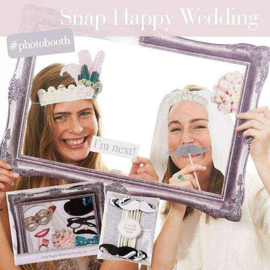 Photobooth Σέτ Μεταμφιέσεων Γαμήλιο