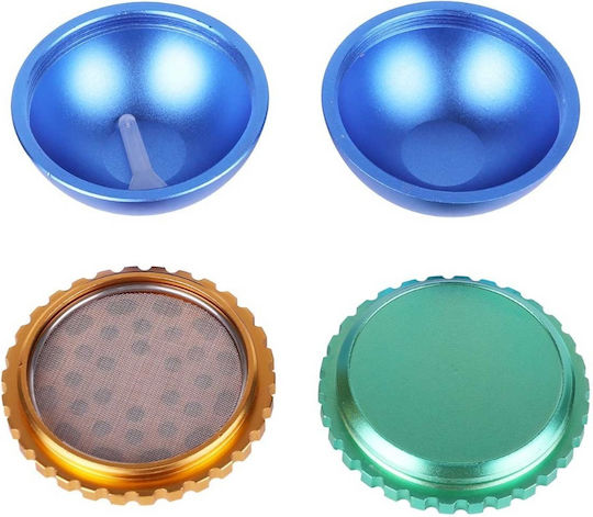 Grinder Grace Metal Ball 60 x 50mm 3-Piece Blue