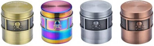 Champhigh Totenkopf Grinder 4-teilig 40mm Kupfer