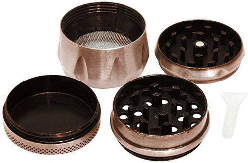 Grinder Τρίφτης 43mm Leaf 4 Parts