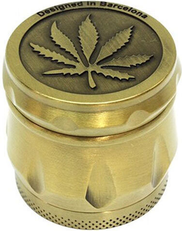 Grinder Τρίφτης 43mm Leaf 4 Parts