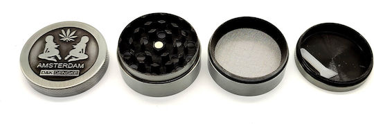 Grinder Metalic pentru Tutun, 4 Straturi, Sita pentru Fete, Gr24737