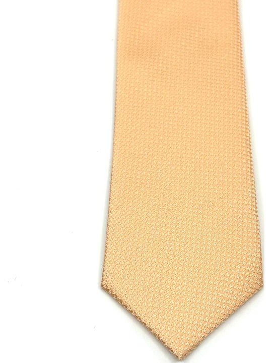 Legend Accessories Men's Tie Set Printed in Orange Color