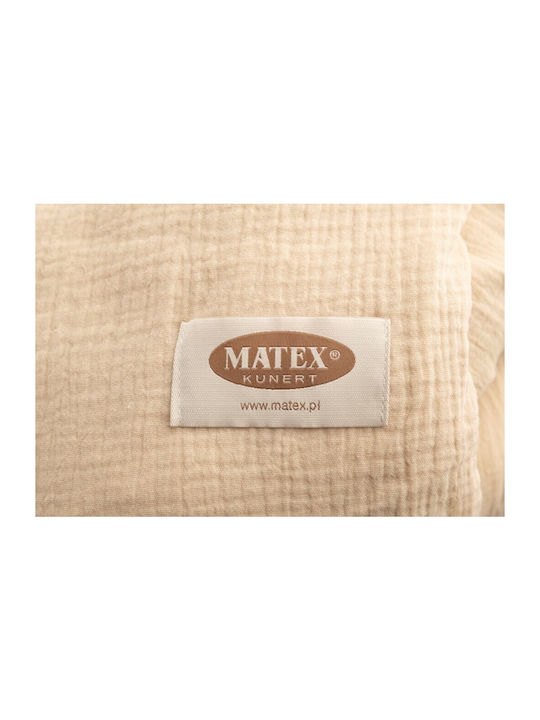 Matex Σετ Παπλωματοθήκη Βαμβακερή Μονή με Μαξιλαροθήκη 160x200cm Cotton