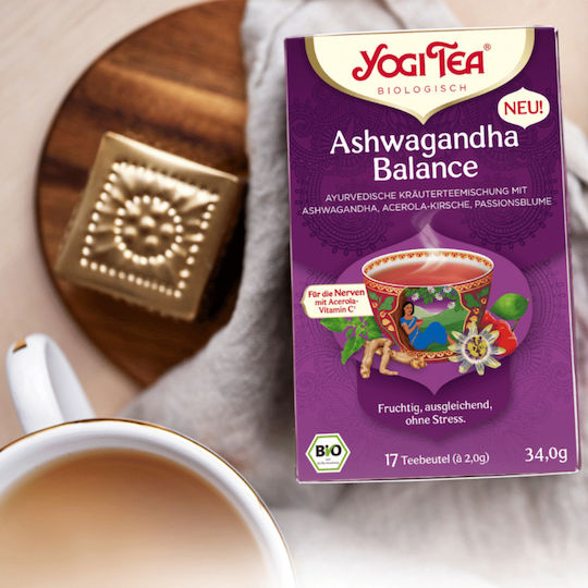 Yogi Tea Balance Herbs Blend Organic Product 17 Bags 34gr
