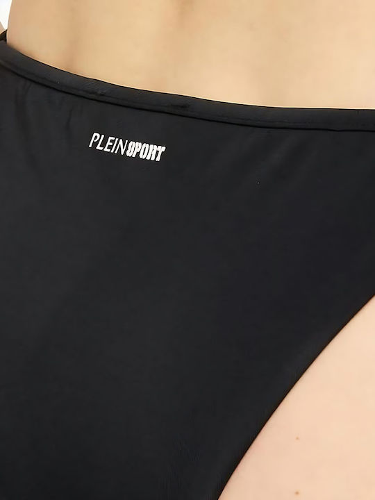 Bikini Slip με Κορδονάκια Black