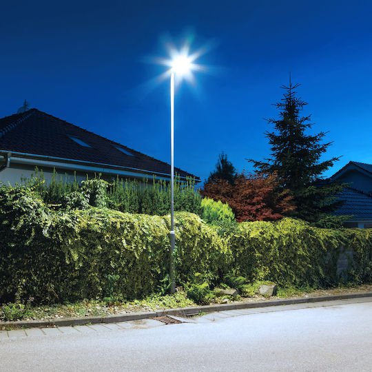 Eko Light Solar Light Traffic light 300W 1200lm Cold White 6500K with Remote Control IP44