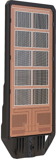 Eko Light Ηλιακό Φωτιστικό Φανάρι 200W 1200lm Ψυχρό Λευκό 6500K με Τηλεχειριστήριο IP44