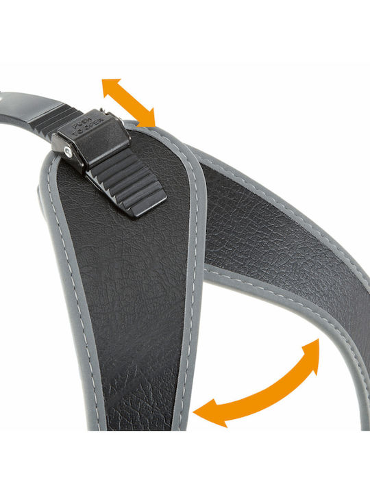 Ferplast Agila 6 Geschirr A=b 57–65 cm Schwarz Ergonomischer Hundegurt