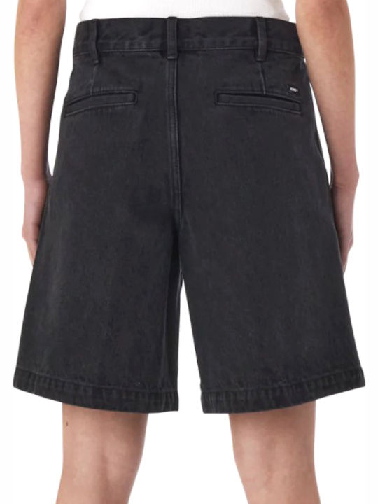 Men's Shorts Jeans Faded Black