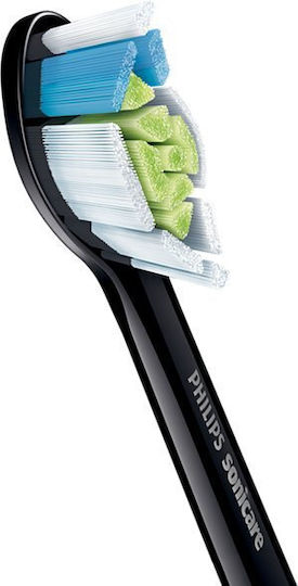 Philips Sonicare W2 Optimal White Electric Toothbrush Replacement Heads for Black HX6064/88 4pcs