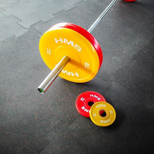 HMS Set of Plates Olympic Type 2 x 1.5kg Φ50mm