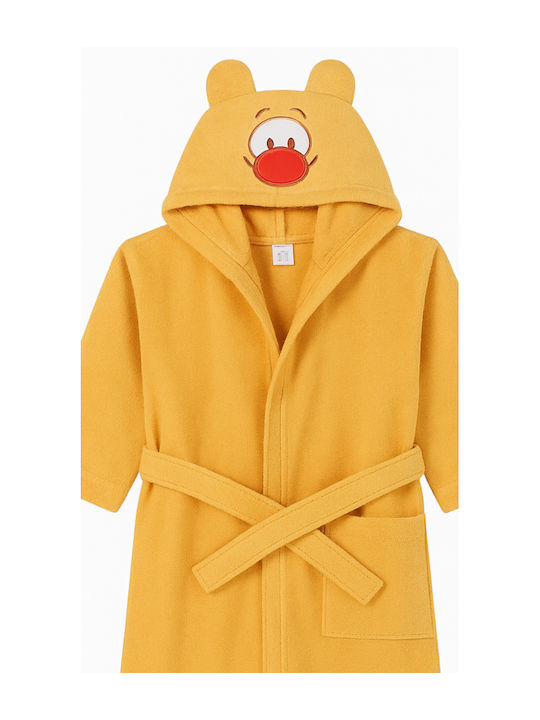Beboulino Kids Hooded Bathrobe Tiger Orange 702-0740-0004