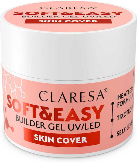 Claresa N Гел за изграждане на нокти Soft&easy Builder Skin Cover 45g
