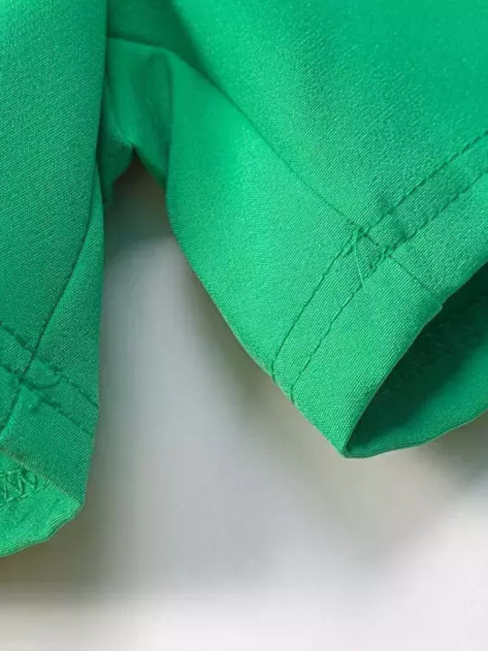 Kids' Set with Shorts Summer 2pcs Green