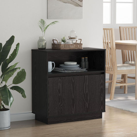 Sideboard Wooden Black Walnut 71x34.5x75cm