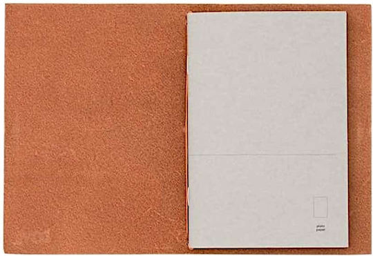 Paper Republic Essentials Xl Σημειωματάριο Bullet με Λευκές Σελίδες με Λάστιχο Καφέ
