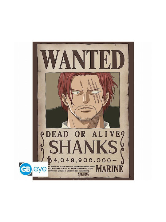 Abysse Poster Wanted Shanks 52x38cm