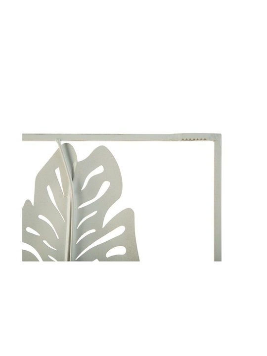 Beliani Handmade Decorative Sign Gold Made of Metal