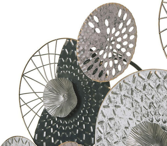 Beliani Decoratiune Suspendată 3D Argintie