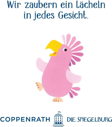 Die Spiegelburg Baby Toddler Cup Parrot made of Plastic Pink for 12m+