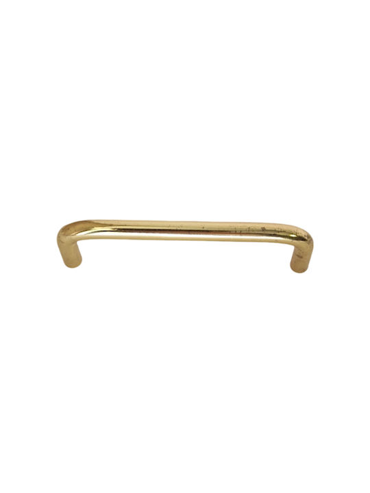Handle Furniture made of Metallic Golden with Center Distance 64mm 17236/64 1pcs