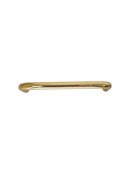 Handle Furniture made of Metallic Golden with Center Distance 64mm 17236/64 1pcs