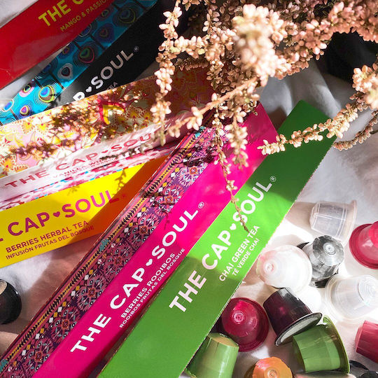 The Cap Soul Капсули Еспресо Infusion Frutas del Bosque Съвместими с машина Nespresso 10капси