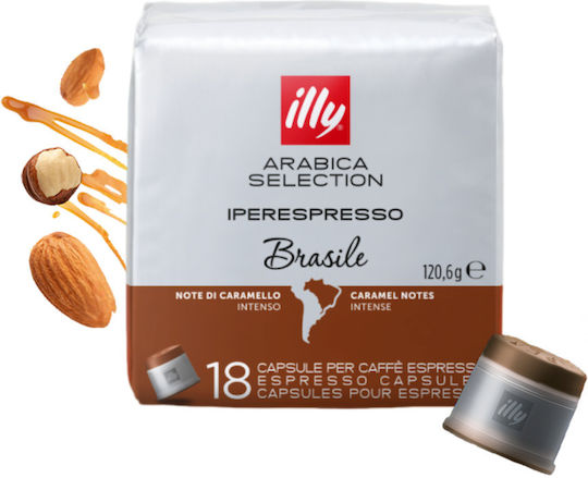 Illy Capsule Espresso Cube Compatibile cu Mașina Iperespresso 18capace