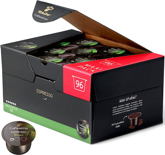 Tchibo Κάψουλες Espresso Συμβατές με Μηχανή Cafissimo 96caps