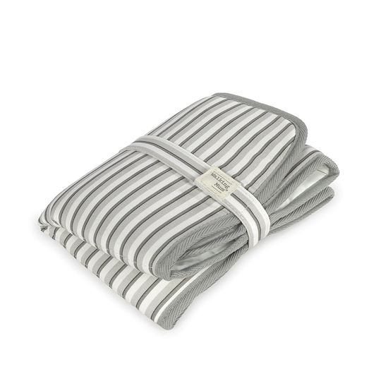 Walking Mum Saltea Botton Stripes 33x61cm Din Țesătură Stripes