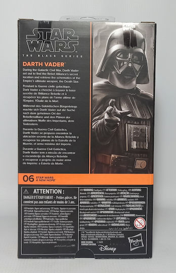 Action Figure Black Series Star Wars Darth Vader 15.24cm.