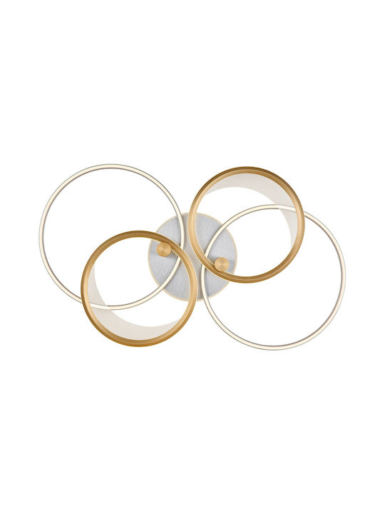 Globo Lighting Ceiling Mount Light Silver