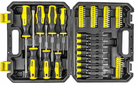 65-teiliges Schraubendreher-Bit-Set magnetisch