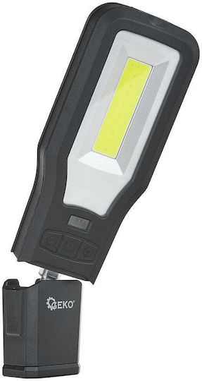 Geko Battery Workshop Light LED IP54 with Brightness up to 550lm