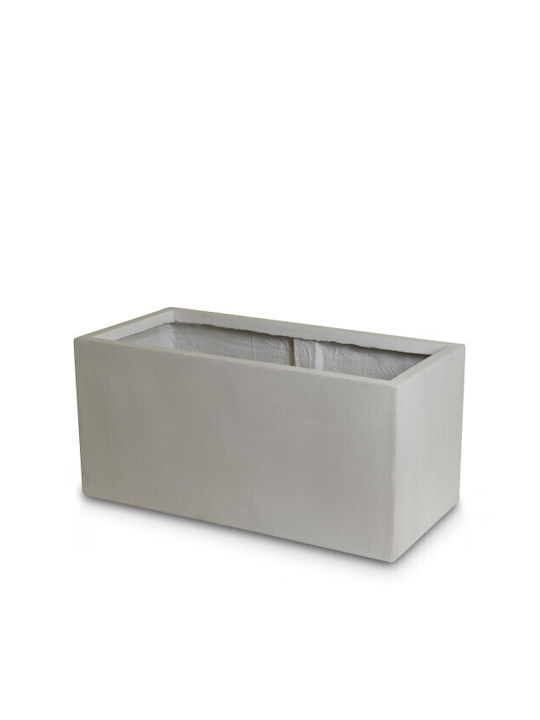 Gardin Кутия за саксии Керамика Grey Light 99x46x46см.