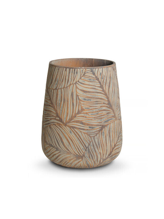 Harmony Pot Concrete Taupe 27x27x40cm.