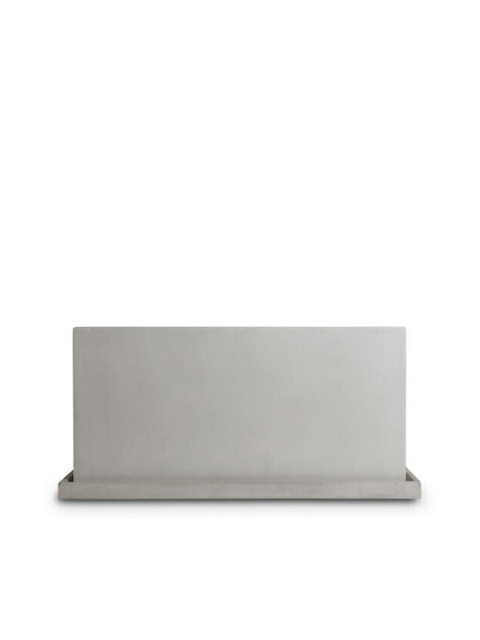 Gardin Кутия за саксии Керамика Grey Light 79x37.5x37.5см.