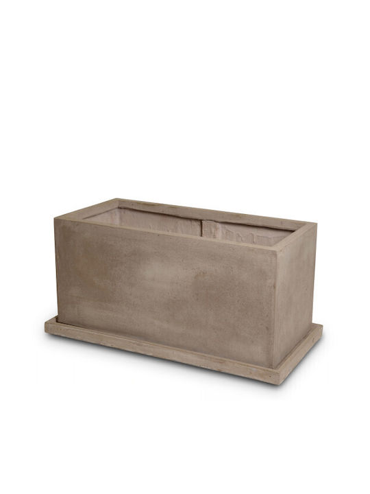 Gardin Planter Box Ceramică Maro 99x46x46cm.