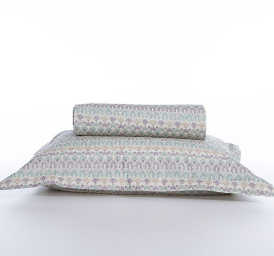 Nef-Nef Homeware Подредба Куин сайз 240x230 Mosair Синьо