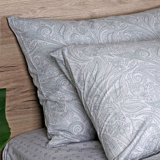 Sunshine Duvet Cover Cotton Single 170x250 Cotton Feelings 2040 Grey
