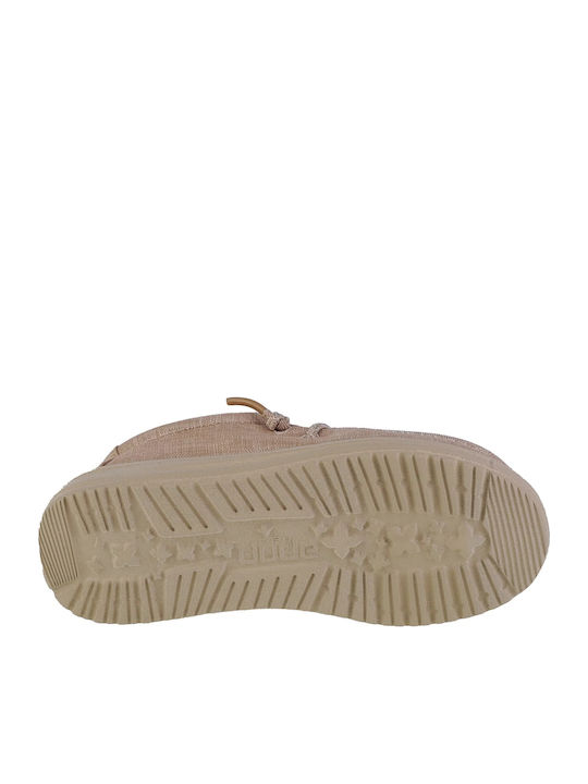 Anatomic Fabric Moccasins Beige